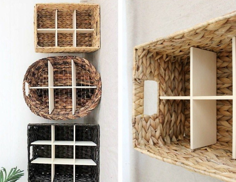 Square And Round Basket Square And Round Basket