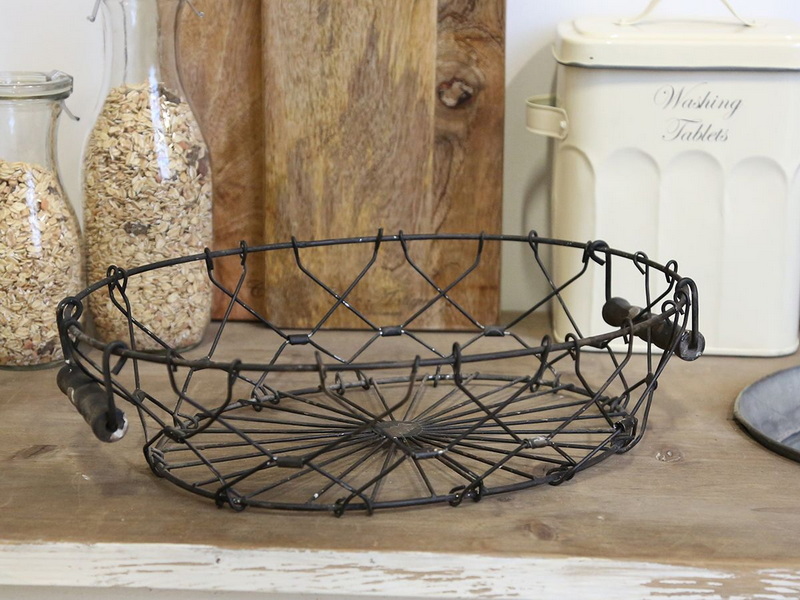 Black Copper Wire Basket Black Copper Wire Basket