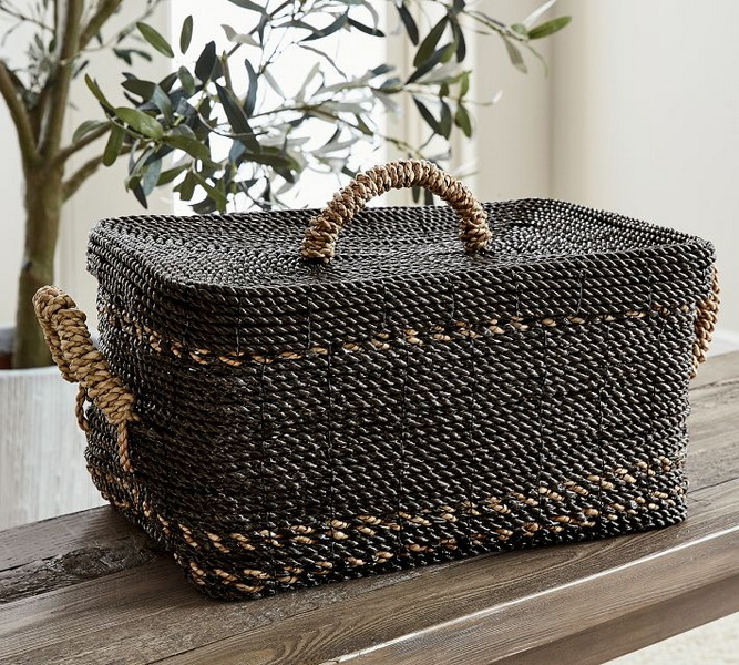 pottery barn seagrass basket_4 pottery barn seagrass basket_4