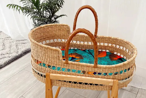 Handmade Infant Basket Handmade Infant Basket