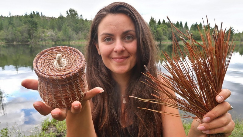 Pine Needle Basket Pine Needle Basket