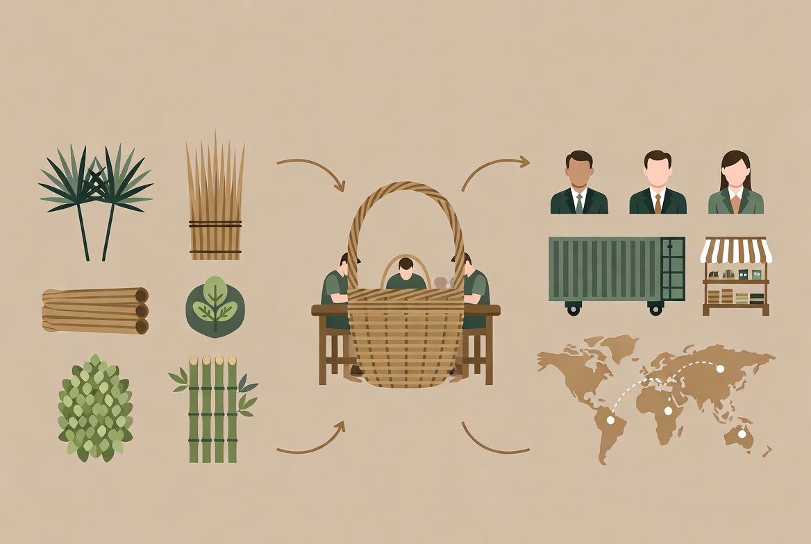 Sustainable Wicker Basket Supply Chain Sustainable Wicker Basket Supply Chain