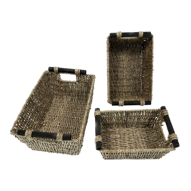 Seagrass Tray with Handle