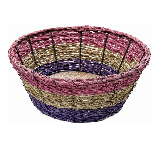 Woven Floral Bin: A Perfect Addition to Your Home Decor