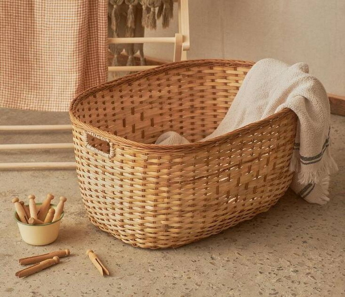 Natural Fiber Laundry Hampers