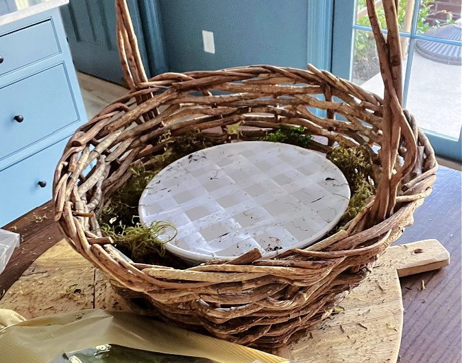 Beautiful Basket for Flower Stems_2