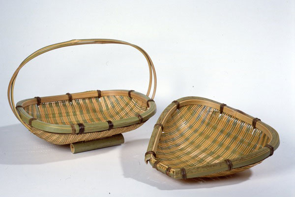 How Are Japanese Bamboo Baskets Crafted?