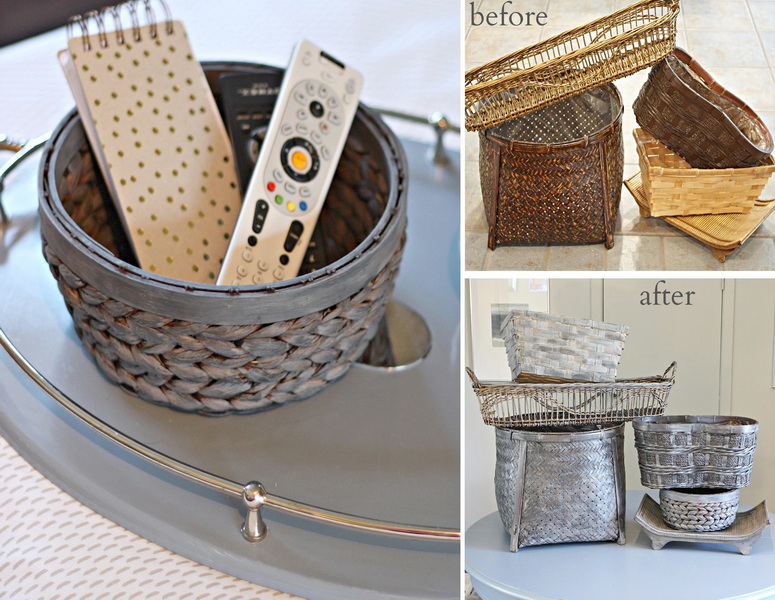 Change The Color of A Wicker Basket_3