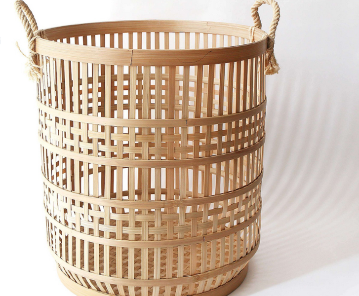 How To Clean Bamboo Strip Basket?