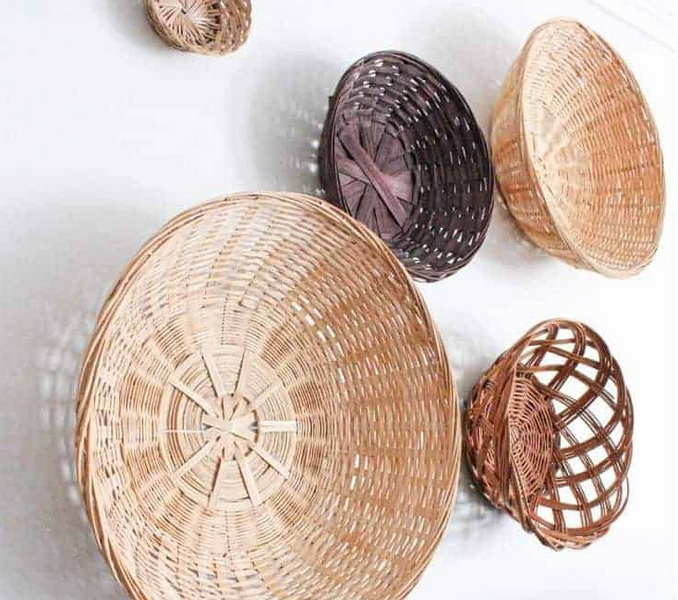 How To Hang Wicker Baskets on Wall without Nails?