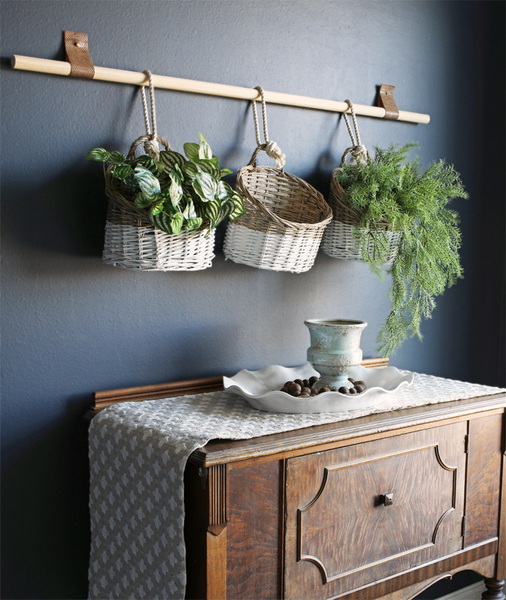 Hang A Wicker Basket on The Wall_2