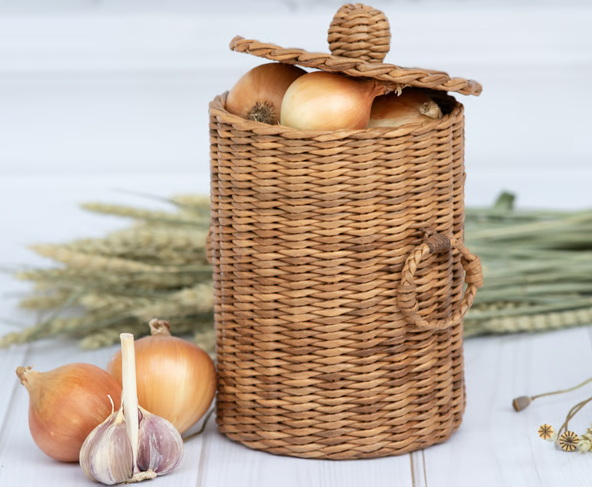 Store Onions in My Wicker Baskets