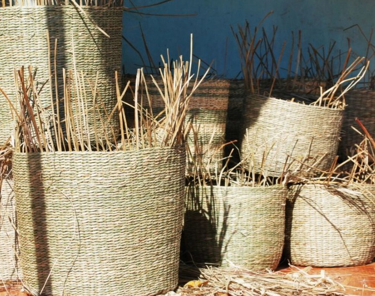 how to make a seagrass basket_5