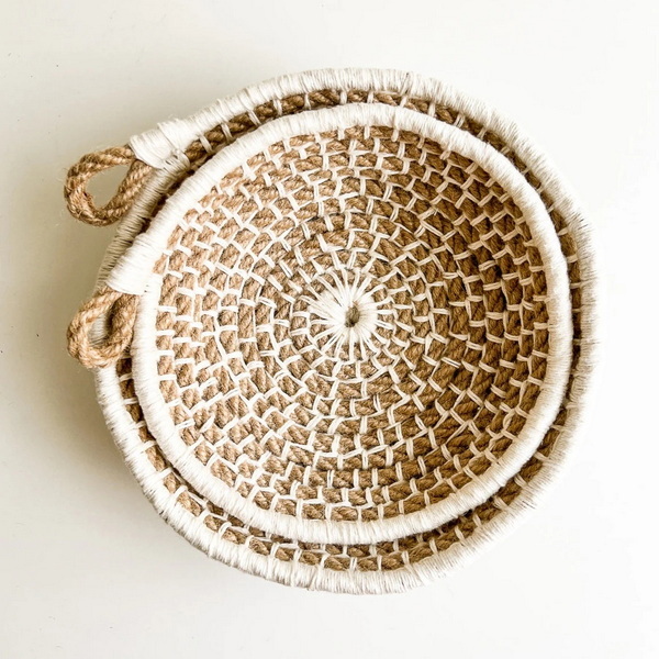 How To Weave A Simple Flax Basket?