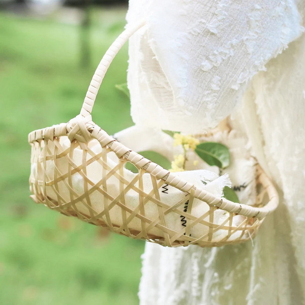 Is A Woven Fabric Basket Handmade Eco-Friendly And Sustainable?