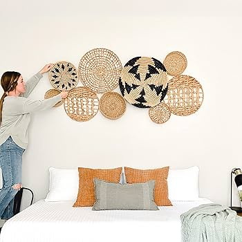 Flat Woven Wall Baskets vs. Other Wall Decor What Makes Them Unique
