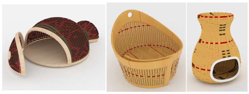 japanese bamboo basket
