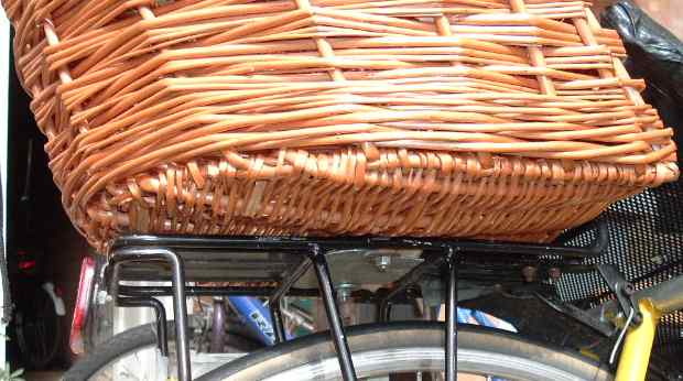 Attach Wicker Basket To Bike_5