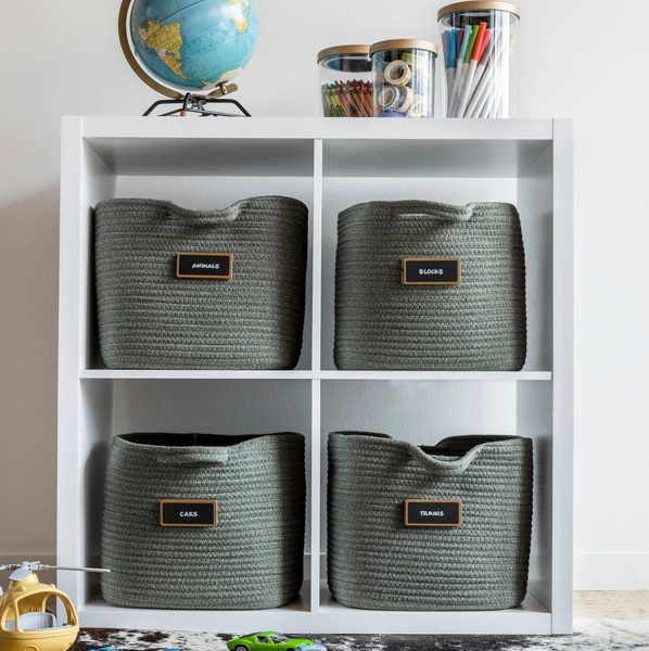 How To Label Wicker Baskets?