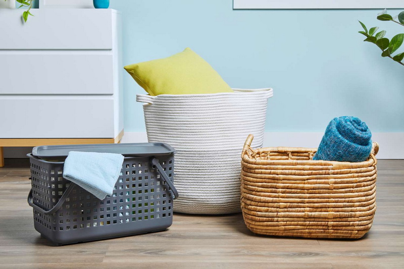 How Can A Large Rattan Basket Help You Organize Your Home?