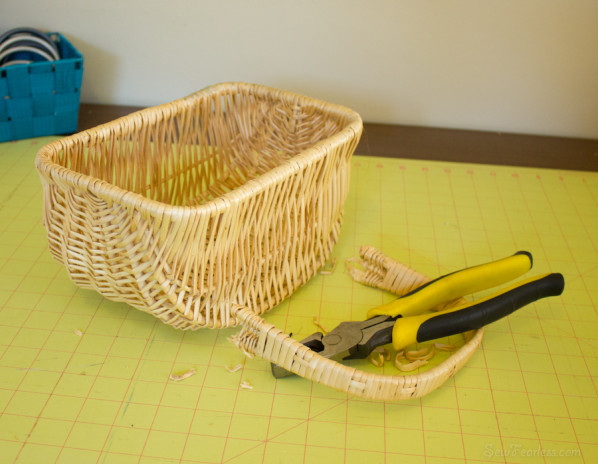 How To Add Liner To Wicker Basket?