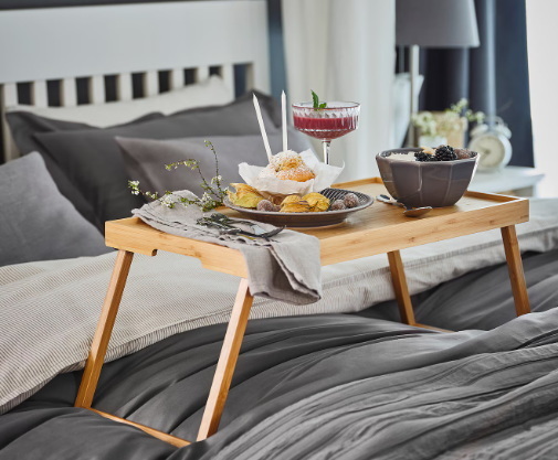 Is A Bamboo Tray with Legs Good for Breakfast in Bed?