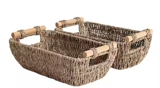 Are Tiny Long Oblong Handmade Baskets Durable for Daily Use?