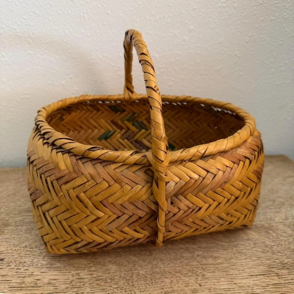 Can A Vintage Handmade Native American Basket Be Used for Both Decoration And Storage?