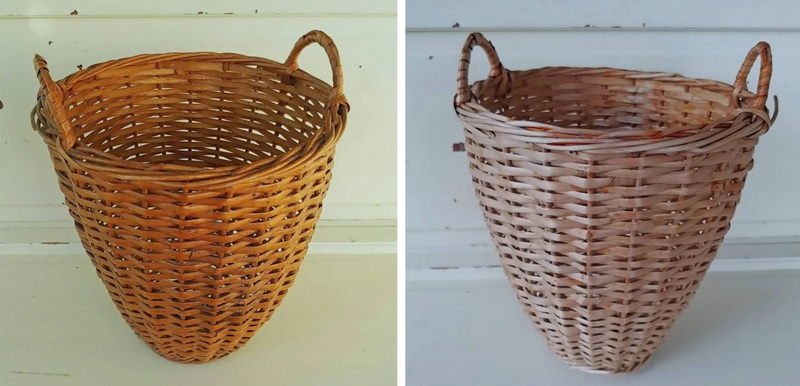 Can You Bleach Wicker Basket?