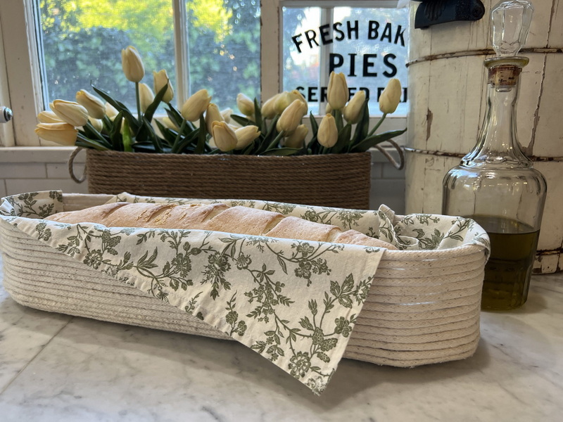 How To Weave A Bread Basket?