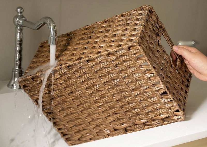 Wash Wicker Basket