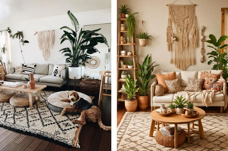 Wicker Vases for Natural Home Style
