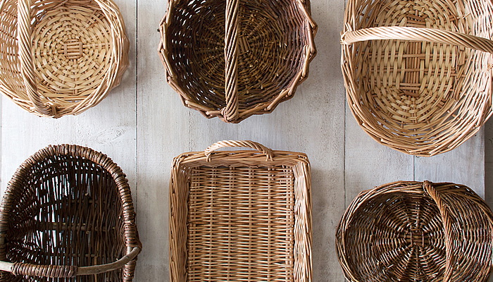 Handmade Storage Baskets Japan