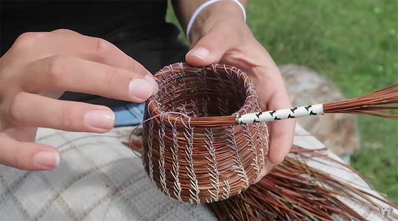 pine needle basket_2