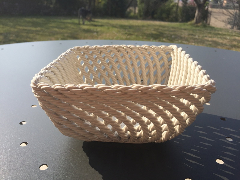 Wood And Square Basket_2