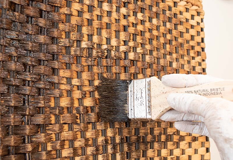Round Wicker Basket