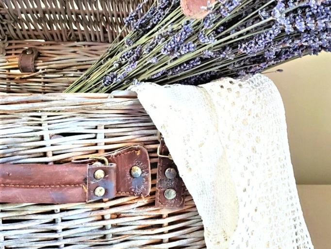 Flower And Wicker Baskets