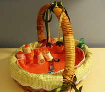How To Cover A Round Wicker Basket with Fabric_2.jpg