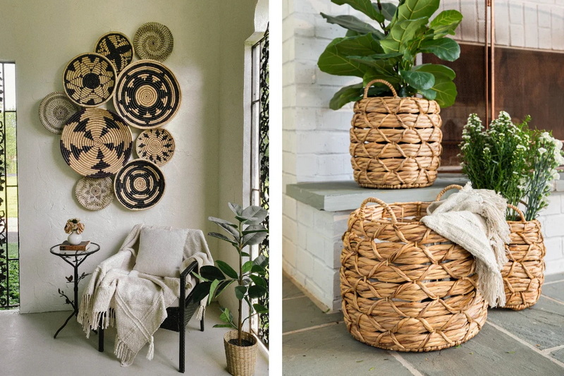 Top Trending Woven Vase Styles for Boho And Rustic Homes
