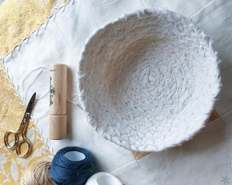 Can You Weave Fabric Braids To Make A Basket?