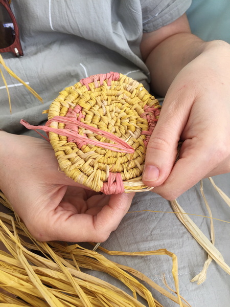 Weave A Basket with Yarn Easy_1