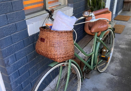 How Does A Handmade Wooden Bike Basket Enhance Vintage Or Retro Bikes.jpg