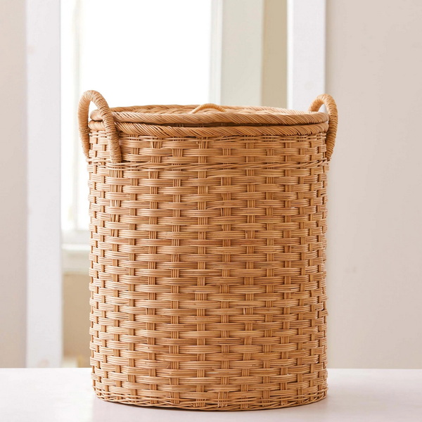 extra large woven basket with lid_1