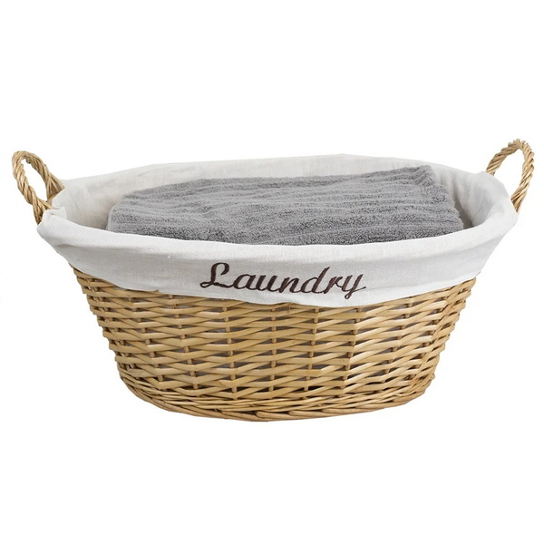 rattan basket laundry
