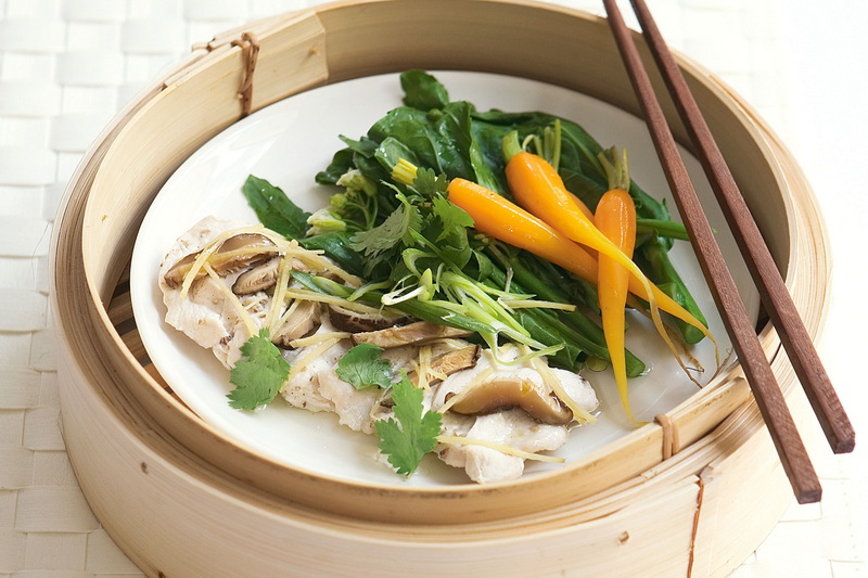 How To Steam Chicken in A Bamboo Steamer Basket?