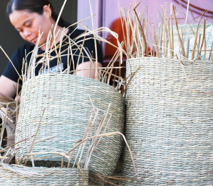how to make a seagrass basket_3
