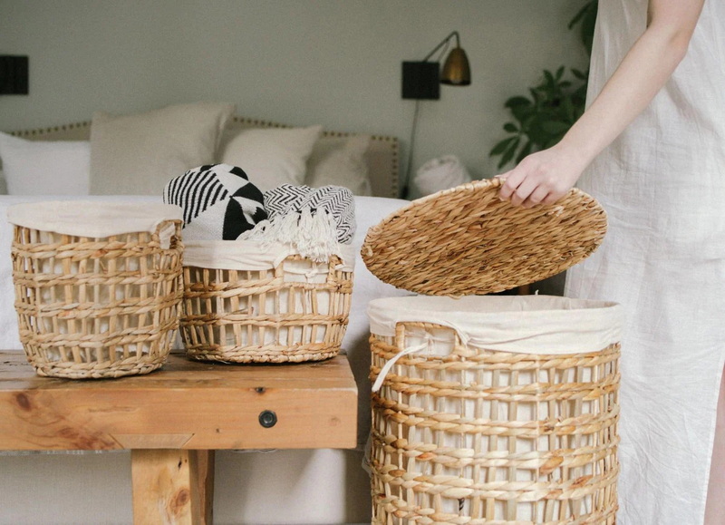 How Can A Seagrass Basket Improve Your Laundry Organization?