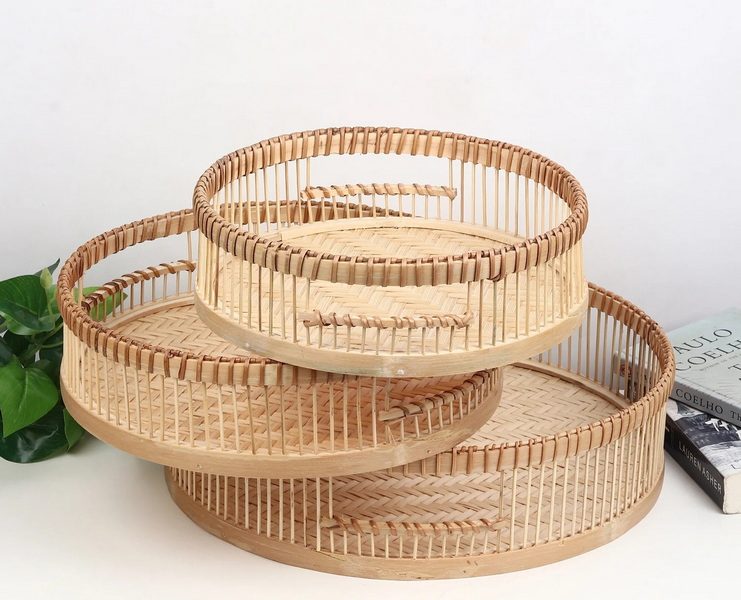 round vintage bamboo tra_2