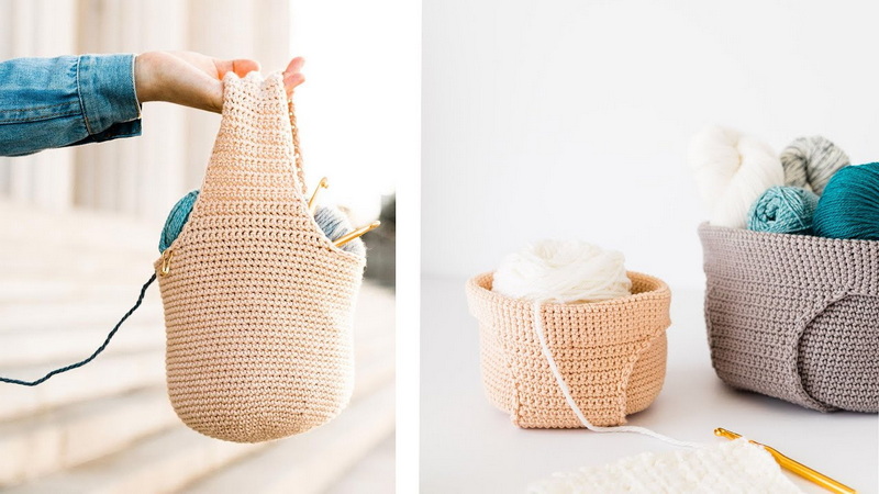 handmade flower basket decoration_2_1