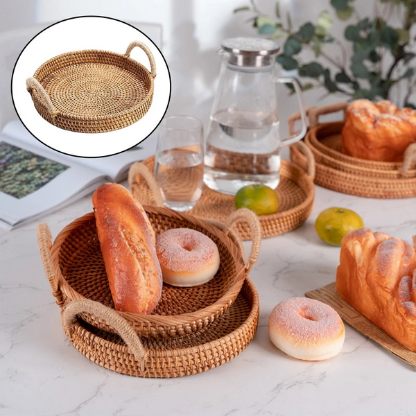 Decorative Woven Tray Basket Manufacturers UAE